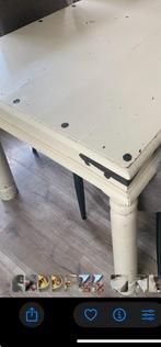 Landelijke tafel 2mx 90 cm gratis, Huis en Inrichting, Tafels | Eettafels, Ophalen, Gebruikt, Vijf personen of meer, Rechthoekig
