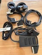 Set van 7 Scart-kabels, Ophalen of Verzenden, Zo goed als nieuw, Apparatuur