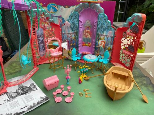 Ariel De kleine zeemeermin - Bubbelpaleis, Kinderen en Baby's, Speelgoed | Poppen, Gebruikt, Barbie, Ophalen of Verzenden