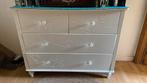 Ladekast - witte kledingkast met 4 laden, Ophalen, Zo goed als nieuw, Commode