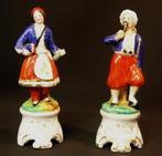 1840 porcelaine Paris paire statuettes Jacob Petit 22cm850g, Envoi
