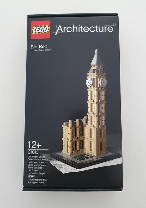 Lego Architecture - 21013 - Big Ben, Enfants & Bébés, Jouets | Duplo & Lego, Neuf, Lego, Ensemble complet, Enlèvement ou Envoi