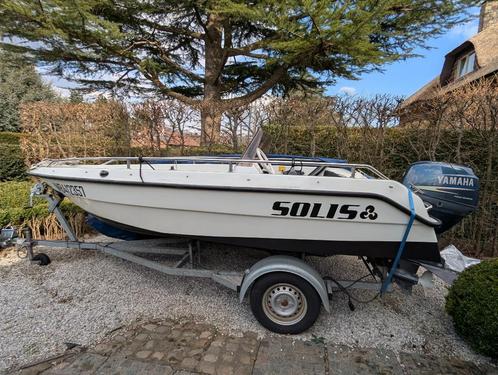 Boot 40pk Ryds 440GT, Watersport en Boten, Vis- en Consoleboten, Gebruikt, 30 tot 50 pk, 3 tot 6 meter, Benzine, Buitenboordmotor