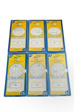 Lot de 6 cartes routières Michelin de 1951 (1/200 000), Livres, Carte géographique, France, Michelin, Utilisé