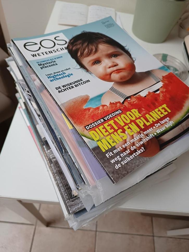 Eos tijdschriften, Boeken, Tijdschriften en Kranten, Zo goed als nieuw, Wetenschap en Natuur, Ophalen