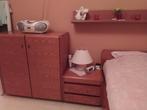 slaapkamer Beuk, Huis en Inrichting, Slaapkamer | Bedden, Ophalen, 90 cm, Bruin, Zo goed als nieuw