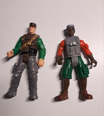 2 vintage  Chap mei Action Figures  beschikbaar voor biedingen