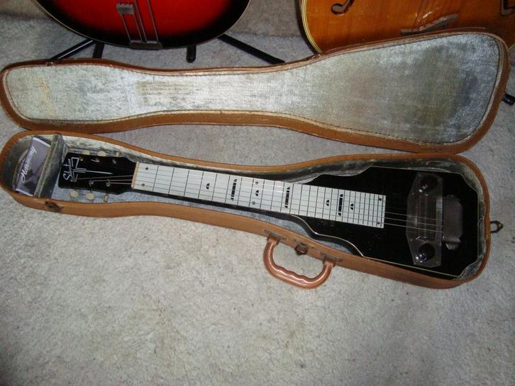 Gibson, Magnatone et Framus lap steels les années 50, Musique & Instruments, Instruments à corde | Autre, Utilisé, Autres types