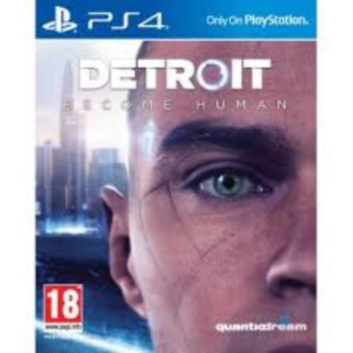 Detroit Become Human (PS4), Games en Spelcomputers, Games | Sony PlayStation 4, Zo goed als nieuw, Avontuur en Actie, 1 speler