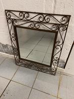 Miroir fer forgé, Maison & Meubles, Enlèvement, Comme neuf