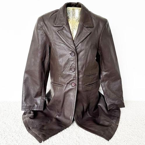 Soepele Leren Leather Master Classics Jas 3 (XXL) € 65,-, Kleding | Dames, Jassen | Winter, Nieuw, Maat 46/48 (XL) of groter, Bruin