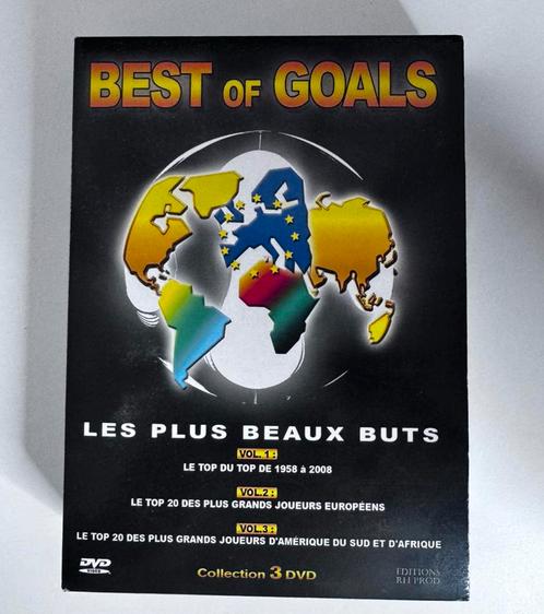 Best of Goals Foot  3 dvd-set, Cd's en Dvd's, Dvd's | Sport en Fitness, Zo goed als nieuw, Voetbal, Boxset, Ophalen of Verzenden