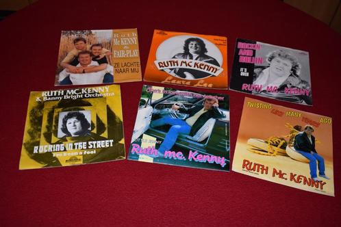 45t's van de Belgische rocker "Ruth mc Kenny", Cd's en Dvd's, Vinyl | Rock, Zo goed als nieuw, Rock-'n-Roll, Overige formaten