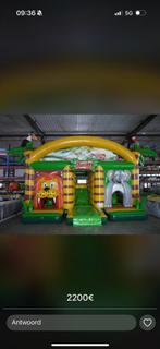 Springkasteel jungle gebruik Multiplay xxl, Ophalen, Zo goed als nieuw