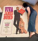 Vintage poster James Bond ,Goldfinger, Verzamelen, Deurposter of groter, Ophalen of Verzenden, Film en Tv, Rechthoekig Staand