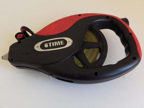 Rol Lintmeter op Haspel: 50 meter, Doe-het-zelf en Bouw, Meetapparatuur, Gebruikt, Afstand, Ophalen