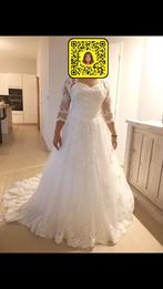 Belle robe de mariée déjà nettoyée taille 38., Enlèvement ou Envoi, Comme neuf, Robe de mariée