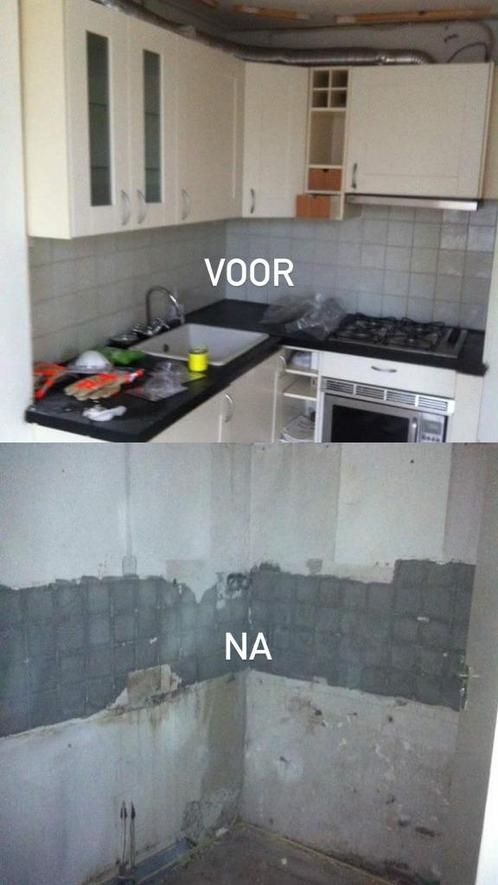 Woning leegmaak ontruimen en  sloopwerkzaamheden -, Doe-het-zelf en Bouw, Overige Doe-Het-Zelf en Bouw, Nieuw, Ophalen of Verzenden