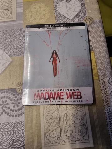 Steelbook 4K de Madame Web disponible aux enchères