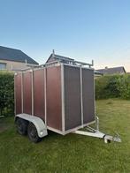 Gesloten aanhangwagen dubbelas, Ophalen of Verzenden, Zo goed als nieuw