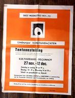 affiche "Diest Modelstad 1971-1972" Limb.kunstambachten, Ophalen of Verzenden, Gebruikt, Rechthoekig Staand