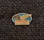 PIN - CONFORAMA - VILLACOUBLAY, Envoi, Utilisé, Autres sujets/thèmes, Insigne ou Pin's