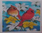 Diamond Painting - Ronde Steentjes - Vogels -  40*30cm, Ophalen of Verzenden, Nieuw, Knutselwerk