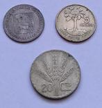 Lotje munten zilver Latijns-Amerika oa Venezuela Guatemala, Ophalen of Verzenden, Zuid-Amerika, Losse munt, Zilver