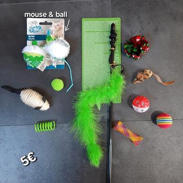 Kattenspeelgoed set nr 2 beschikbaar voor biedingen