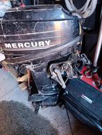 Mercury 9.9 tweetaktmotor, Watersport en Boten, Buiten- en Binnenboordmotoren, Ophalen, Zo goed als nieuw, Benzine