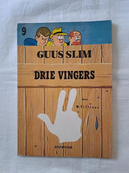 Guus Slim, drie Vingers, 1ste druk, zeer goede staat, Boeken, Stripverhalen, Eén stripboek, Verzenden