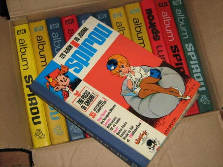 SPIROU - Albums - Uitgeverij Dupuis, Boeken, Stripverhalen, Gelezen, Meerdere stripboeken, Ophalen of Verzenden