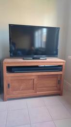 Teak TV-kast, Ophalen, Gebruikt, 100 tot 150 cm, Teakhout
