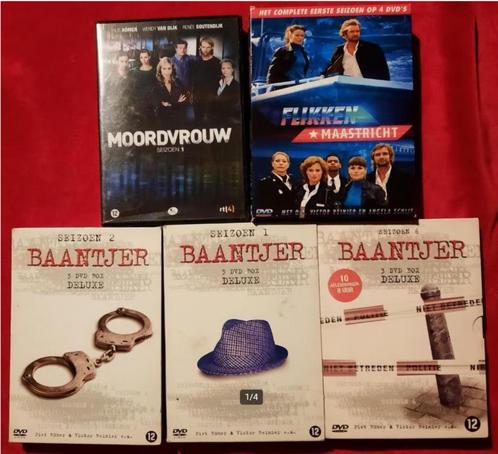 Nederlandstalige TV Reeksen - 12 Box Sets, Cd's en Dvd's, Dvd's | Tv en Series, Gebruikt, Actie en Avontuur, Boxset, Alle leeftijden