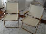 2 plooistoeltjes, Ophalen, Gebruikt, Campingstoel