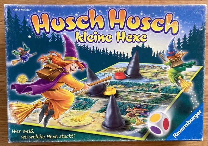 HUSCH HUSCH (ou envolez-vous petites sorcières), Kinderen en Baby's, Speelgoed | Educatief en Creatief, Gebruikt, Ophalen of Verzenden