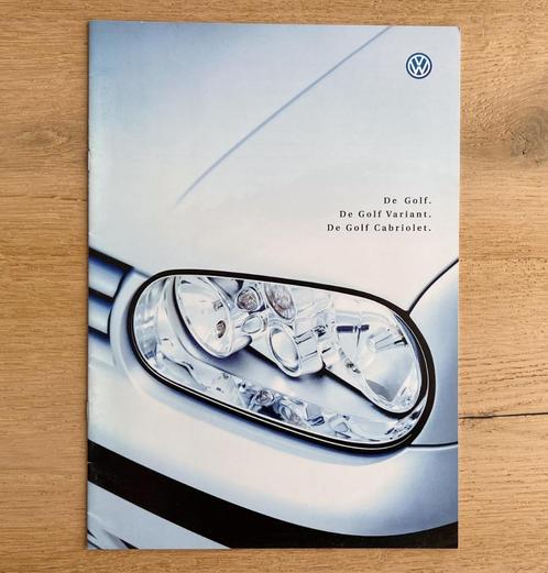 Volkswagen Golf brochure BE-NL 1999, Livres, Autos | Brochures & Magazines, Utilisé, Volkswagen, Enlèvement ou Envoi