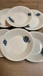 6 diepe borden villeroy&boch, Antiek en Kunst, Antiek | Servies los, Ophalen of Verzenden