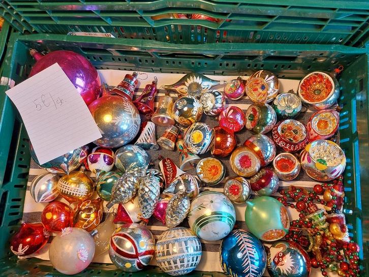 Boules de Noël anciennes, Divers, Noël, Utilisé, Enlèvement