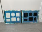 2 cadres en bois 39 x 31 cm, Enlèvement ou Envoi, Comme neuf, Bois