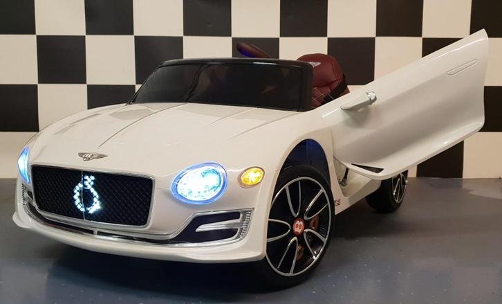Kinderauto Bentley EXP - soft start - leren zit - met RC, Kinderen en Baby's, Speelgoed |Speelgoedvoertuigen, Nieuw, Afstandsbediening