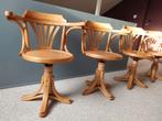 Set van 4 vintage Thonet draaistoelen, Antiek en Kunst, Ophalen