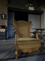 Houten groenen eenzit, Ophalen