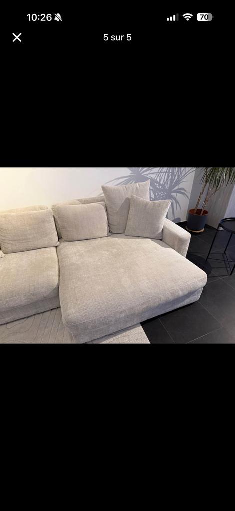 Grand canape Zoli99 (octobre 2025) (Anti-tache), Ophalen, Zo goed als nieuw