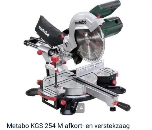 METABO Afkortzaag KGS216 M, Doe-het-zelf en Bouw, Gereedschap | Zaagmachines, Nieuw, Afkortzaag, 1200 watt of meer, 30 tot 70 mm