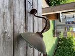 Buitenlamp in koper, Ophalen, Gebruikt, Glas
