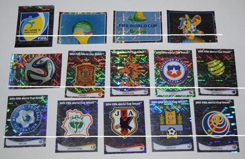Panini / Wereldkampioenschap Brasil 2014 / 29 Emblemen, Verzamelen, Sportartikelen en Voetbal, Nieuw, Poster, Plaatje of Sticker