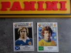 PANINI voetbal stickers WK 82 ESPANA 1982 RED world cup 2X, Zo goed als nieuw, Verzenden