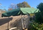 Parasol groen, Ophalen, Zo goed als nieuw, 1 tot 2 meter, Stokparasol