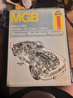 MGB 1962 to 1978 Roadster Owners Workshop manual, Ophalen of Verzenden